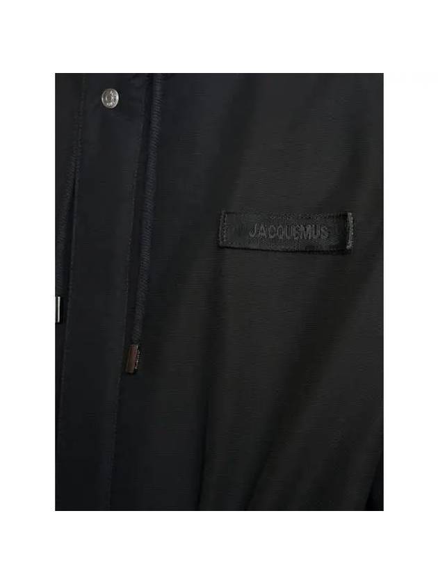 La Marrone Hooded Parka Black - JACQUEMUS - BALAAN 5