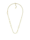 30 Montaigne Jolie Logo Necklace Gold - DIOR - BALAAN 2