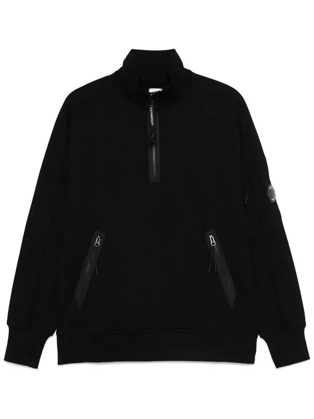 CP Company Signature Lens Detail Men s Half Zip up Sweatshirt 17CMSS027A 999 - CP COMPANY - BALAAN 2