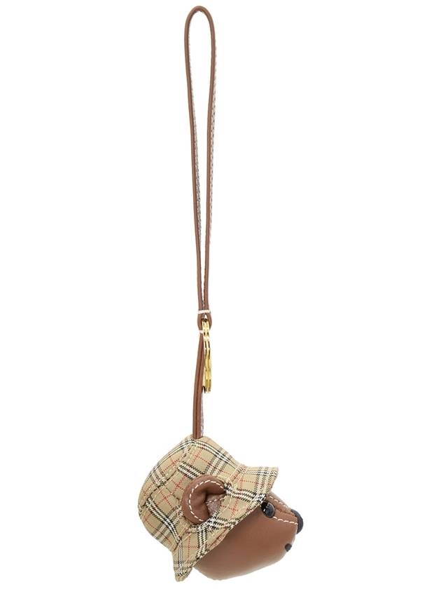 Thomas Bear Key Holder Brown - BURBERRY - BALAAN 4