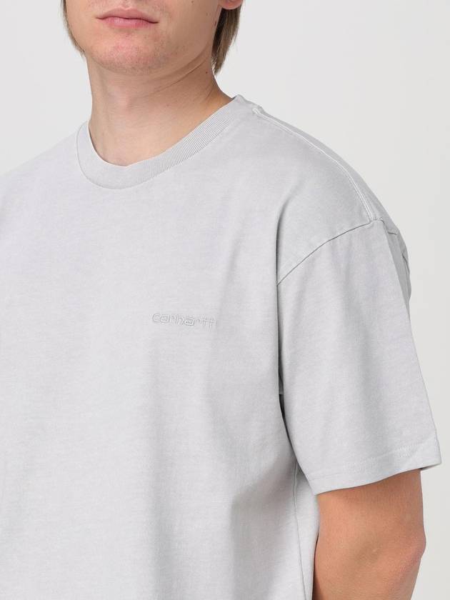 T-shirt Carhartt Wip in cotone con logo ricamato - CARHARTT WIP - BALAAN 4