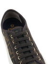 Domino FF Fabric Low Top Sneakers Brown - FENDI - BALAAN 9