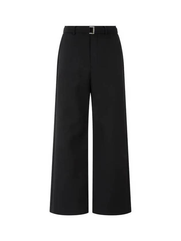 Men s Belted Shooting Bonding Pants Black - SACAI - BALAAN 1