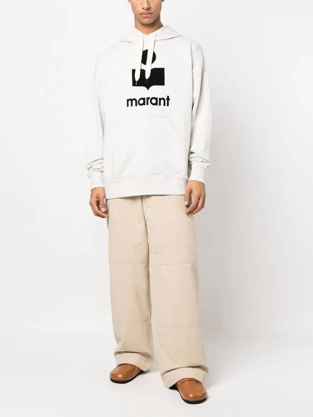 Miley Logo Hoodie Ecru - ISABEL MARANT - BALAAN 4