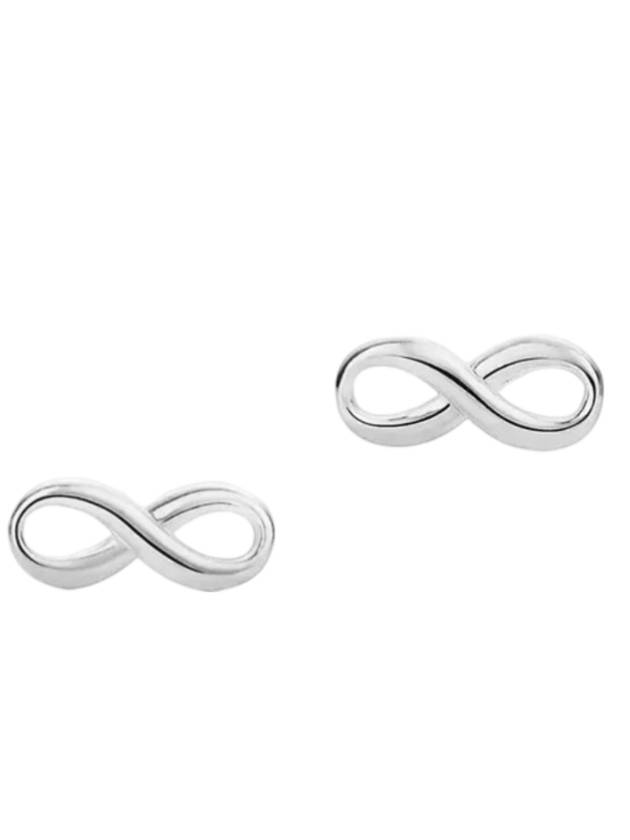 Infinity Earrings Silver - TIFFANY & CO. - BALAAN 1