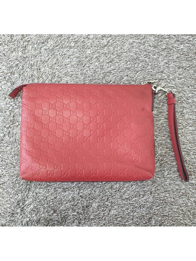 red signature clutch - GUCCI - BALAAN 3