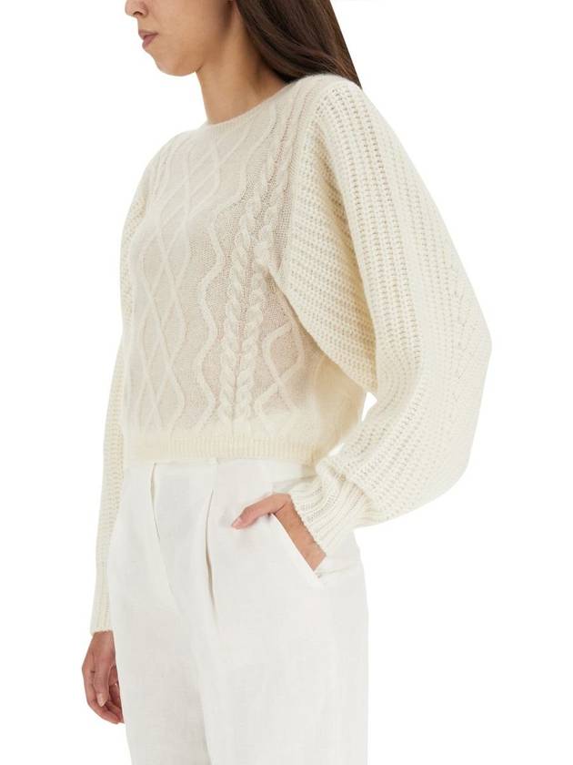 Cardigan MAD213F056H636094 White - FABIANA FILIPPI - BALAAN 5