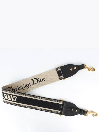 Logo canvas gold strap - DIOR - BALAAN 1