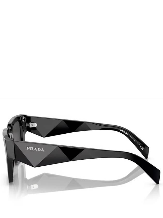 Eyewear Logo Sunglasses Black - PRADA - BALAAN 4