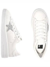 Pure Star Glitter Silver Low Top Sneakers White - GOLDEN GOOSE - BALAAN 2