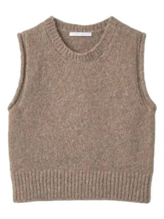 Wool Vest Brown - HELMUT LANG - BALAAN 1