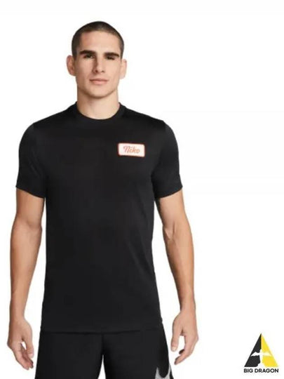 Dri Fit Fitness Short Sleeve T-shirt Black - NIKE - BALAAN 2