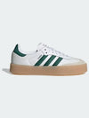 Samba Low Top Sneakers Green White - ADIDAS - BALAAN 2