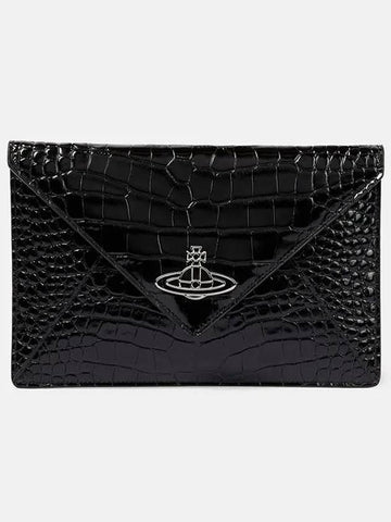 Crocker effect envelope clutch bag 44020097U L0039 PF - VIVIENNE WESTWOOD - BALAAN 1