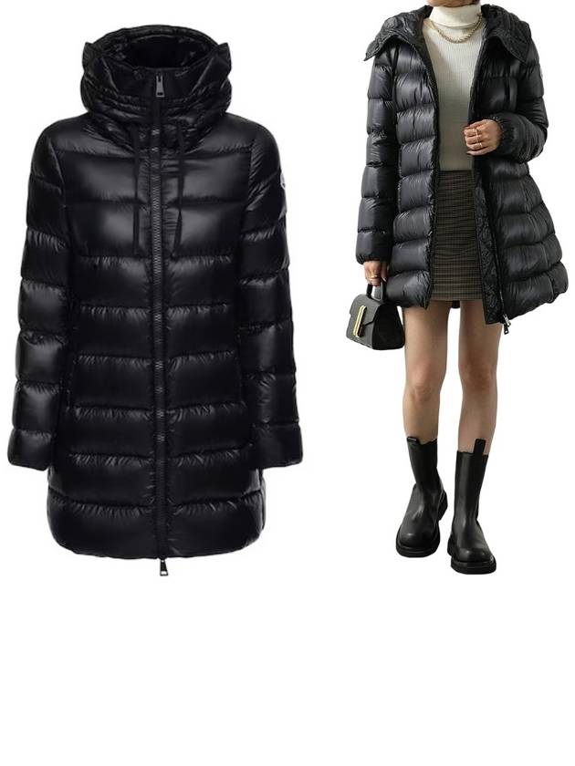 Women's Suyen Long Padding Black - MONCLER - BALAAN 2