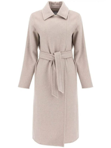 Manuela Icon Cashmere Single Coat Beige - MAX MARA - BALAAN 1