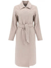 Manuela Icon Cashmere Single Coat Beige - MAX MARA - BALAAN 1