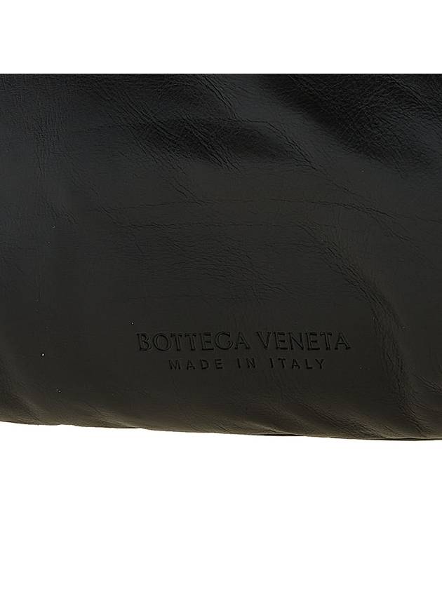 Pillow Leather Clutch Bag Black - BOTTEGA VENETA - BALAAN 8