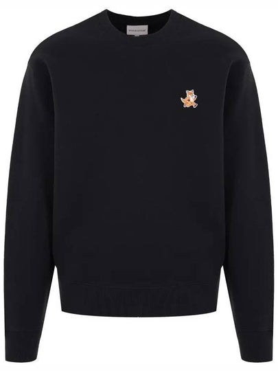 Fox Cotton Sweatshirt Black - MAISON KITSUNE - BALAAN 2