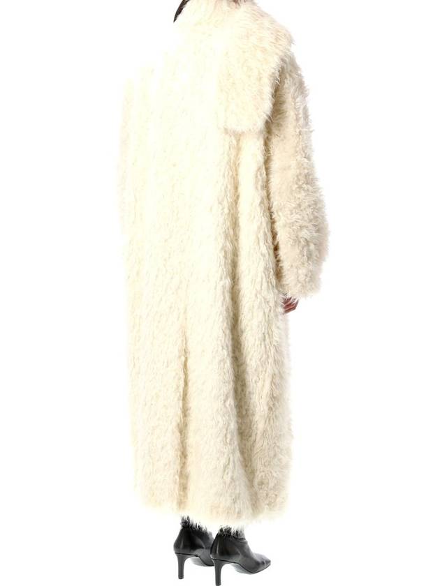 Msgm Faux-Fur Long Coat - MSGM - BALAAN 2