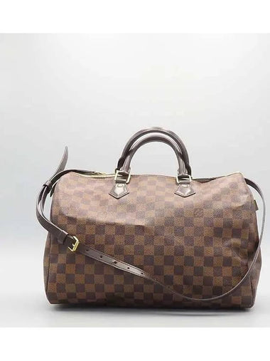 N41363 Damier Even Canvas Speedy 35 Tote Bag Shoulder Strap 2WAY - LOUIS VUITTON - BALAAN 1