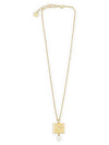 Miss Resin Pearl Necklace Gold - DIOR - BALAAN 3