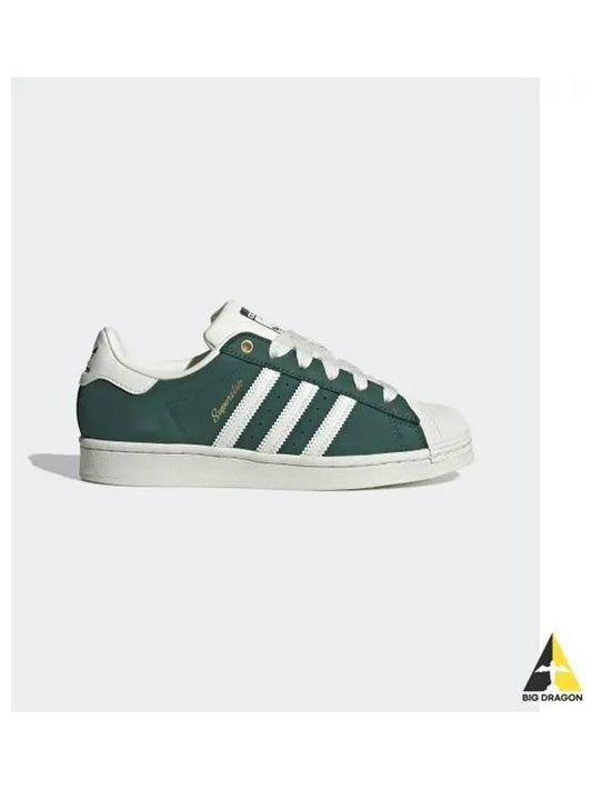 Superstar Low Top Sneakers Green - ADIDAS - BALAAN 2