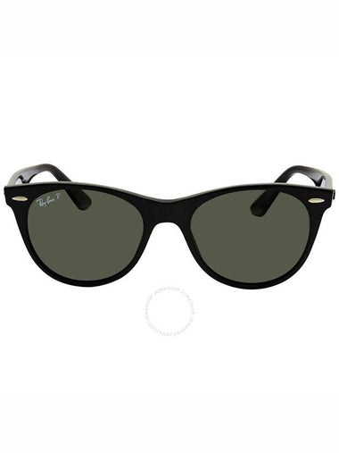 Ray Ban Wayfarer ll Green Classic G-15 Polarized Unisex Sunglasses RB2185 901/58 52 - RAY-BAN - BALAAN 1