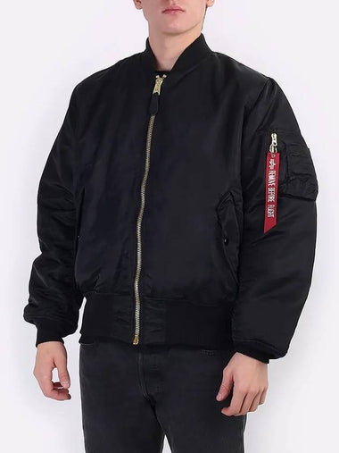 MA 1 Jacket MJM21000C1 BLACK - ALPHA INDUSTRIES - BALAAN 1