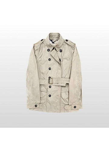 Burberry Brit Trench Coat Beige Korea 77 - BURBERRY - BALAAN 1