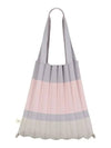 Shoulder bag pink gray - PLEATSMAMA - BALAAN 6