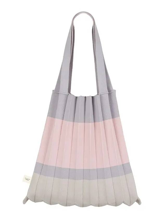 Shoulder bag pink gray - PLEATSMAMA - BALAAN 6