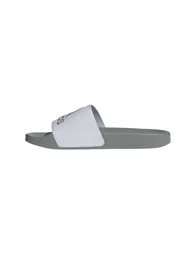 Adilette Shower Logo Slippers Dash Grey - ADIDAS - BALAAN 1