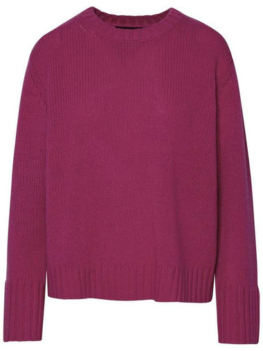 360 Cashmere 'Karine' Sweater In Fuchsia Cashmere Blend - 360 CASHMERE - BALAAN 1