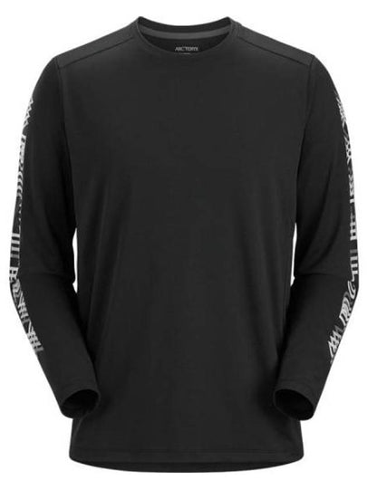 Men's Cormac Logo Long Sleeve T-Shirt Black - ARC'TERYX - BALAAN 2