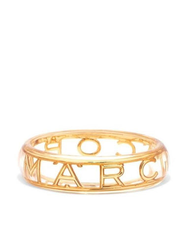 Monogram Logo Bracelet Gold - MARC JACOBS - BALAAN 1