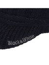 Women’s Knit Ball Cap 8512LXAKNAVY - BLACK&WHITE - BALAAN 4