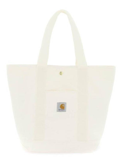 Canvas Tote Bag White - CARHARTT WIP - BALAAN 2