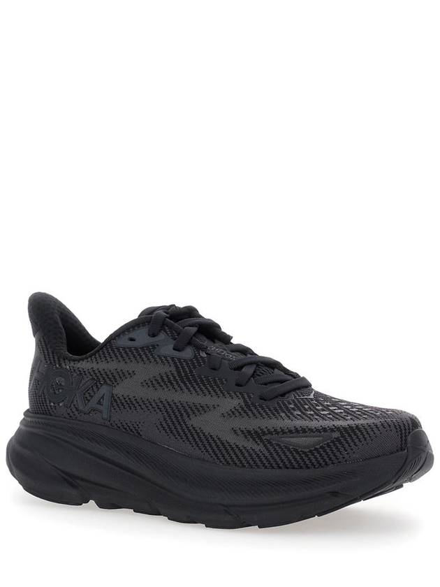 Clifton 9 Low Top Sneakers Black - HOKA ONE ONE - BALAAN 3