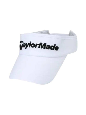 Men's Basic Sun Visor White - TAYLORMADE - BALAAN 1