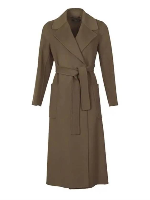 Pauli Wool Single Coat Brown - MAX MARA - BALAAN 2