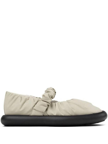 Onda Pleated Detail Mary Jane Flat Grey - CAMPER - BALAAN 1