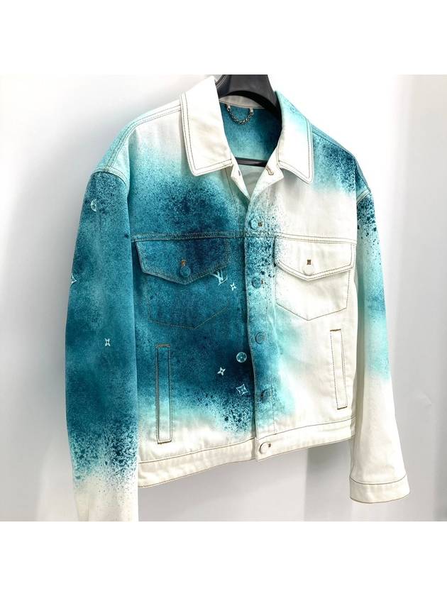 spray denim jacket - LOUIS VUITTON - BALAAN 3