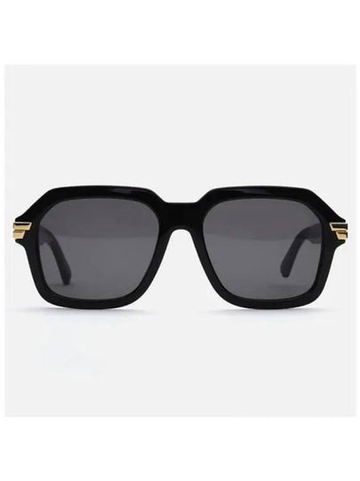 Eyewear Oversized Frame Sunglasses Black - BOTTEGA VENETA - BALAAN 2