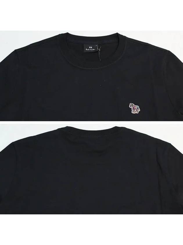 Zebra Logo Long Sleeve T-Shirt Black - PAUL SMITH - BALAAN 5