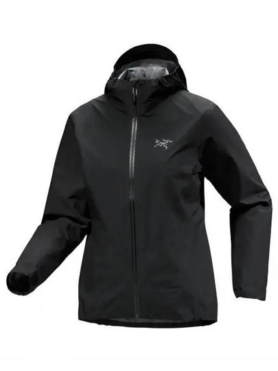 Women's Norvan Shell Hooded Jacket Black - ARC'TERYX - BALAAN 2