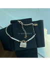 CC Handbag Logo Pearl Necklace Pendant Choker ABD331 - CHANEL - BALAAN 5