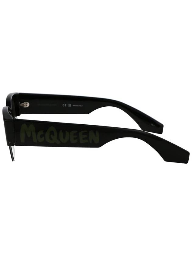 Eyewear Logo Print Vante Sunglasses AM0405S - ALEXANDER MCQUEEN - BALAAN 4