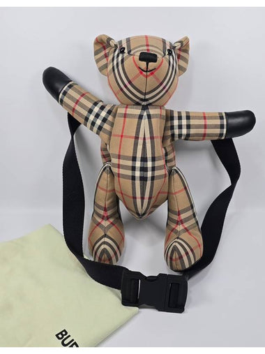 Exaggerate Check Thomas Bear Bum Bag - BURBERRY - BALAAN 1