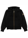 Classic Bunny Hood Zip Up Black - MOOSE KNUCKLES - BALAAN 2